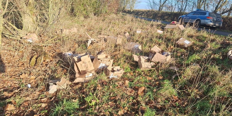 POL-HRO: Rätsel um aufgerissene Paketsendungen- Polizei sucht Zeugen - Foto: presseportal.de