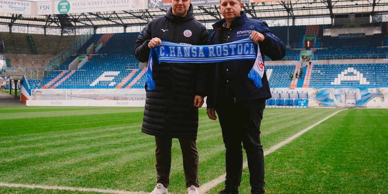 Rheingas ist neuer Business-Partner des F.C. Hansa Rostock / Tradition trifft Teamgeist - Zwei Traditionsmarken feiern Jubiläen und starten gemeinsame Partnerschaft im Norden - Foto: presseportal.de