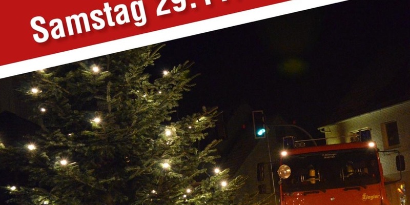 FW Beverungen: Weihnachtsbaumaufstellung in Herstelle / Gemeinsam in die Adventszeit starten - Foto: presseportal.de