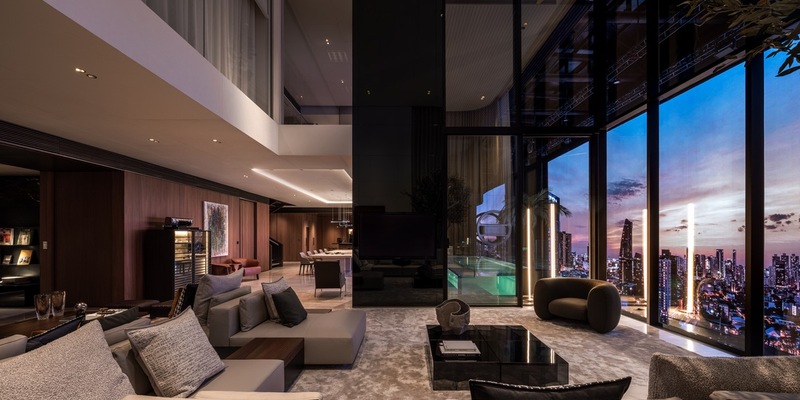 Vorschau Show Suite im Porsche Design Tower Bangkok - Foto: presseportal.de