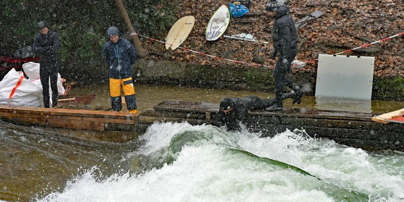 Ein Hauch einer grünen Welle war bereits beim Vorversuch zu sehen. (Archivbild) - Foto: Malin Wunderlich/dpa