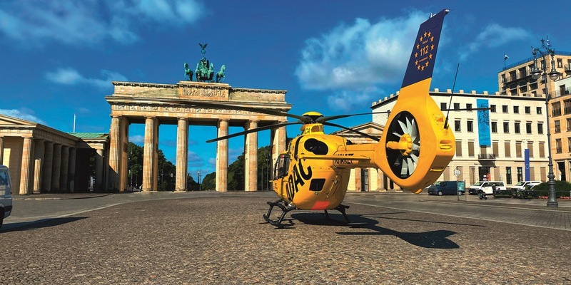 Ein Rettungshubschrauber mit deutscher Geschichte - Foto: presseportal.de