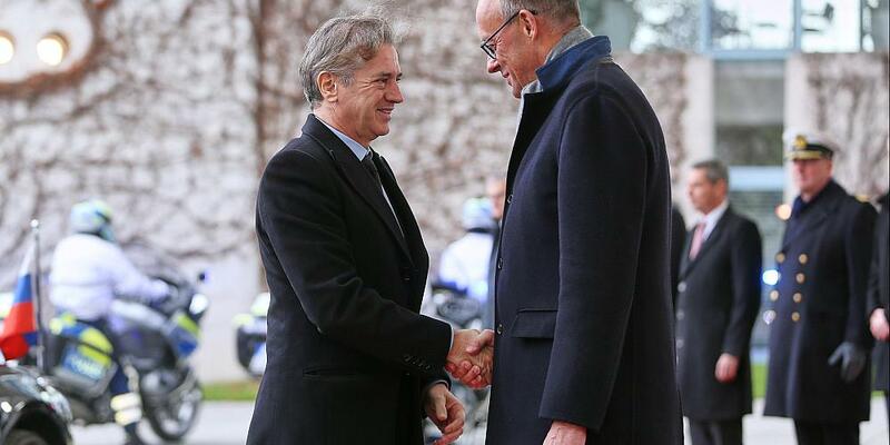 Robert Golob und Friedrich Merz am 28.11.2025 - Foto: über dts Nachrichtenagentur