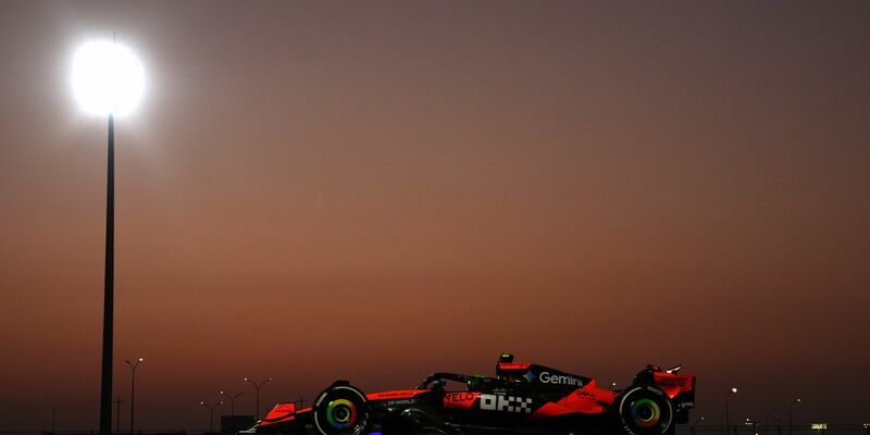 Hat Lando Norris nach dem Rennen in Katar auch gut lachen? - Foto: David Davies/PA Wire/dpa