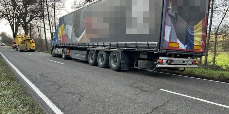 POL-PIZW: Verkehrsbehinderung auf der Umleitungsstrecke - Foto: presseportal.de