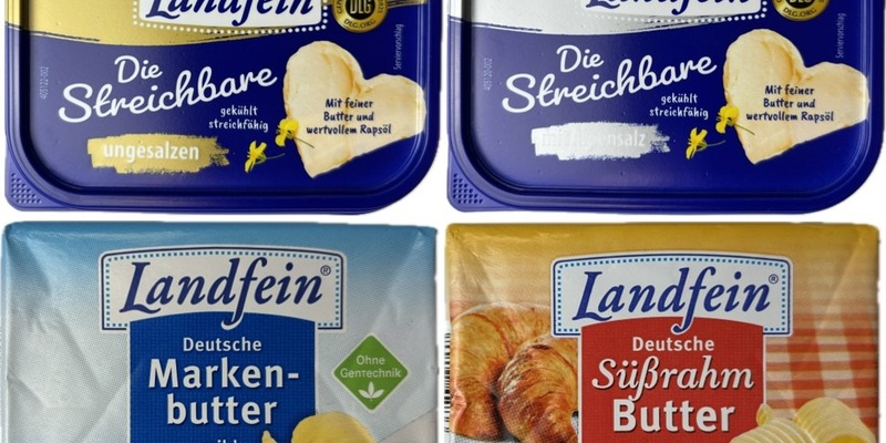 NORMA senkt den Butterpreise auf ein neues Rekordtief: LANDFEIN Deutsche Markenbutter ab sofort nur noch 1,19 Euro pro Stück / Pünktlich zum ersten Advents-Wochenende - Foto: presseportal.de