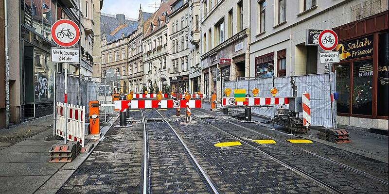 Absperrung für Weihnachtsmarkt am 26.11.2025 - Foto: über dts Nachrichtenagentur