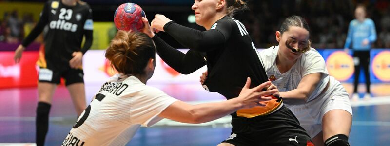 Trumpft bei der WM bisher unbekümmert auf: Nieke Kühne. - Foto: Marijan Murat/dpa