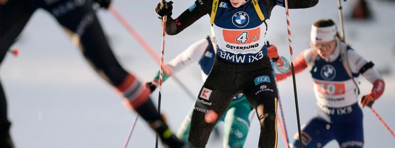 Zwei Strafrunden von Selina Grotian warfen das deutsche Team zurück. - Foto: Björn Larsson Rosvall/TT News Agency via AP/dpa