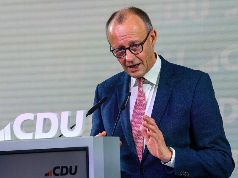 «Wir müssen ein starker Industriestandort bleiben», sagt Kanzler Friedrich Merz (CDU). - Foto: Klaus-Dietmar Gabbert/dpa