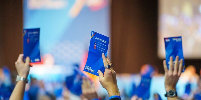 Die Delegierten stimmten für die Gründung der neuen Organisation.  - Foto: Andreas Arnold/dpa