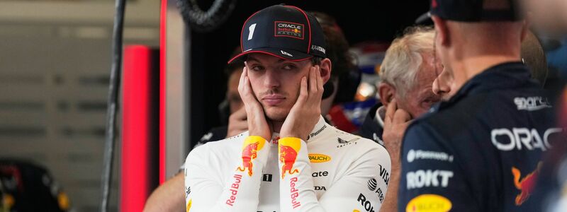 Der Sprint lief nicht nach dem Geschmack von Max Verstappen. - Foto: Altaf Qadri/AP/dpa