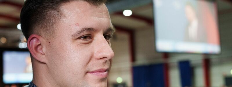 Trat schon als 17-Jähriger in die AfD ein: Jean-Pascal Hohm (28) ist Chef der Generation Deutschland.  - Foto: Andreas Arnold/dpa