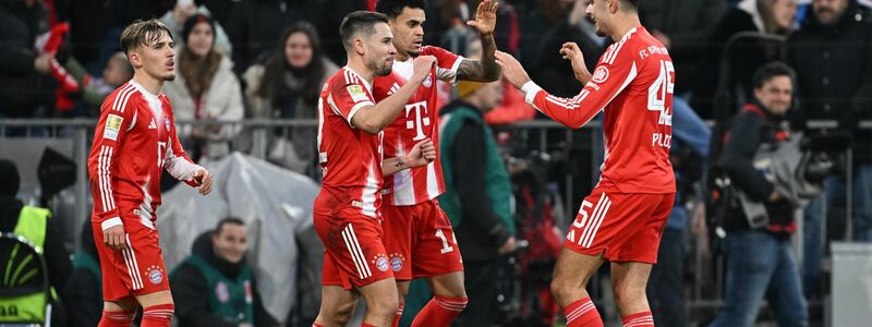 Der FC Bayern durfte spät jubeln. - Foto: Sven Hoppe/dpa