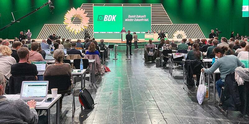 Grünen-Parteitag am 30.11.2025 - Foto: über dts Nachrichtenagentur