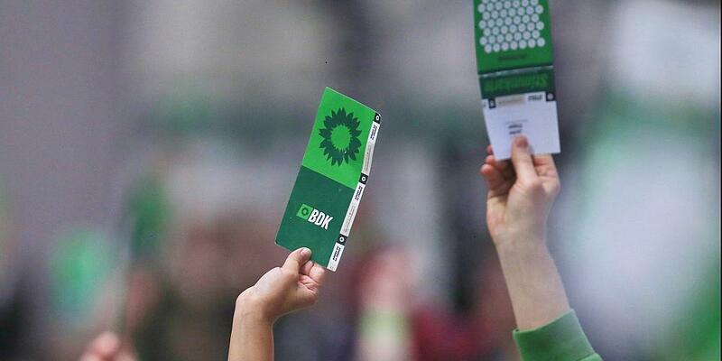 Abstimmung auf Grünen-Parteitag im November 2025 - Foto: über dts Nachrichtenagentur