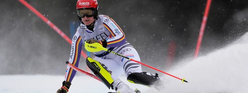 Lena Dürr fuhr im zweiten Durchgang in Copper Mountain noch auf Rang zwei vor. - Foto: Robert F. Bukaty/AP/dpa