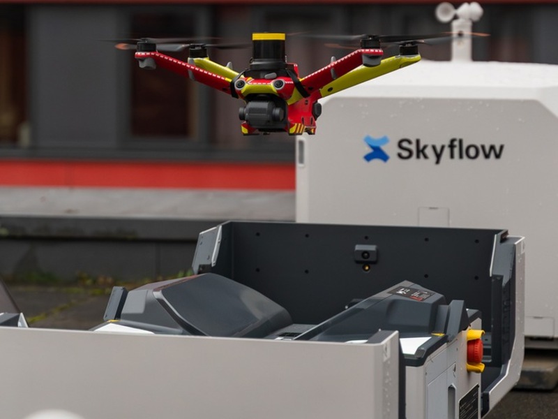 FW-M: Innovatives Pilotprojekt mit automatisierten Drohnen im Münchner Stadtgebiet - Foto: presseportal.de