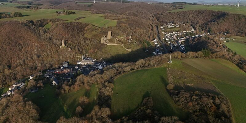 Die Leiche wurde in einem Waldstück bei Monreal entdeckt. (Archivbild) - Foto: Sascha Ditscher/dpa