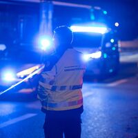 Der Einsatz der Polizei lief am Abend noch.  - Foto: Rene Schröder/News5/dpa