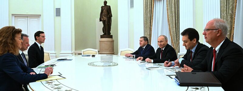 Entscheidende Gespräche? Putin empfängt den US-Gesandten  - Foto: Kristina Kormilitsyna/Sputnik, Kremlin Pool via AP/dpa