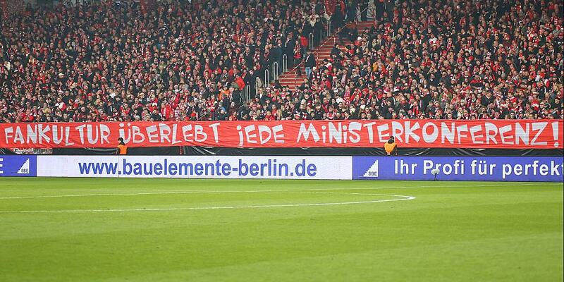Protest der Fans von Union Berlin am 29.11.2025 - Foto: über dts Nachrichtenagentur