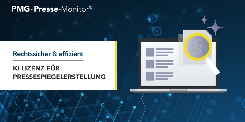 KI-Lizenz für Pressespiegelerstellung / PMG Presse-Monitor & VG WORT geben Rechtssicherheit - Foto: presseportal.de