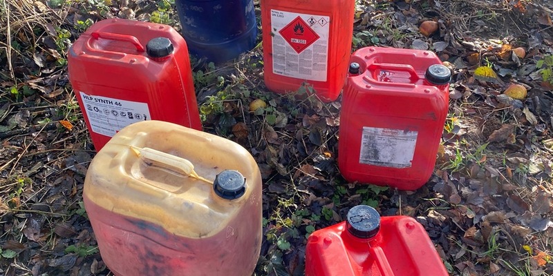 POL-HN: Main-Tauber-Kreis: Kanister mit Sondermüll im Wasserschutzgebiet entsorgt - Zeugen gesucht - Foto: presseportal.de