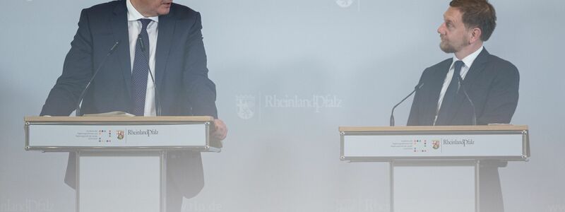 Die Ministerpräsidenten von Rheinland-Pfalz und Sachsen, Alexander Schweitzer (SPD) und Michael Kretschmer (CDU), werden die Ergebnisse der Beratungen vorstellen. (Archivbild) - Foto: Hannes P. Albert/dpa