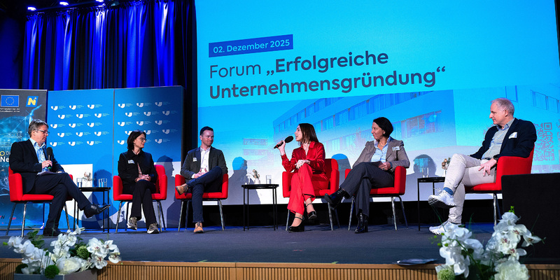 Forum Erfolgreiche Unternehmensgründung - Foto: Ezeabasiri Florian-Emeka über pressetext.de