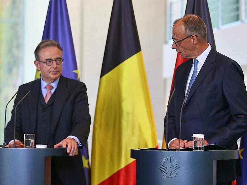 Bart De Wever und Friedrich Merz (Archiv) - Foto: über dts Nachrichtenagentur