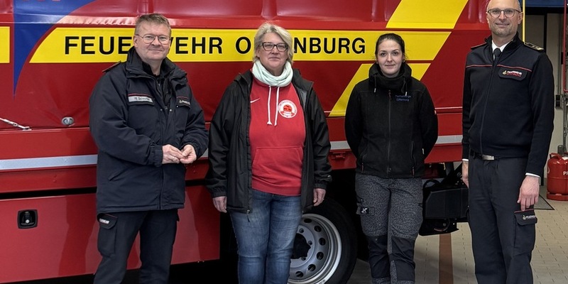 FW-OG: Hilfe dort, wo Hilfe Not tut. Feuerwehr Offenburg spendet Festgewinn an Hilfseinrichtungen - Foto: presseportal.de