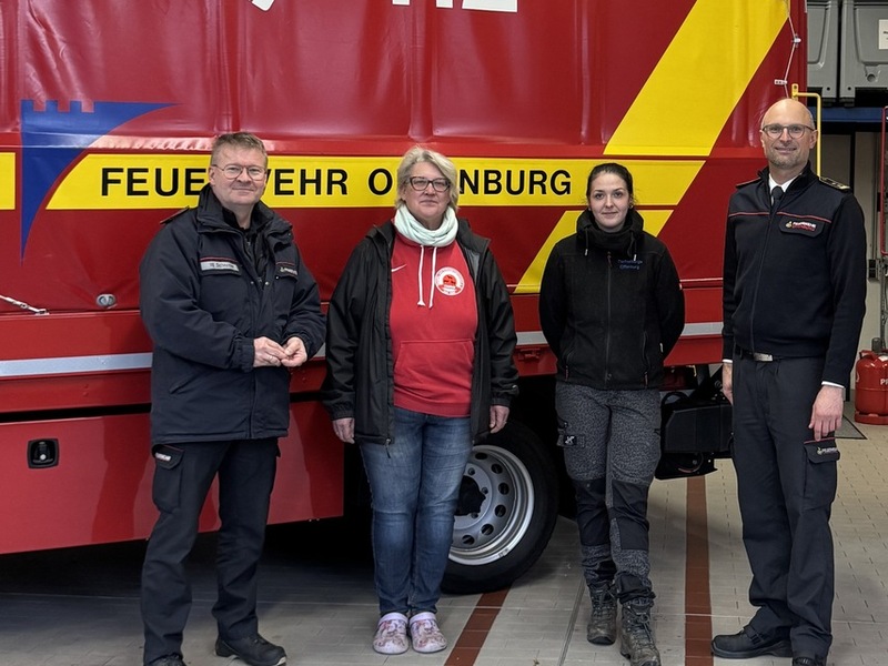 FW-OG: Hilfe dort, wo Hilfe Not tut. Feuerwehr Offenburg spendet Festgewinn an Hilfseinrichtungen - Foto: presseportal.de