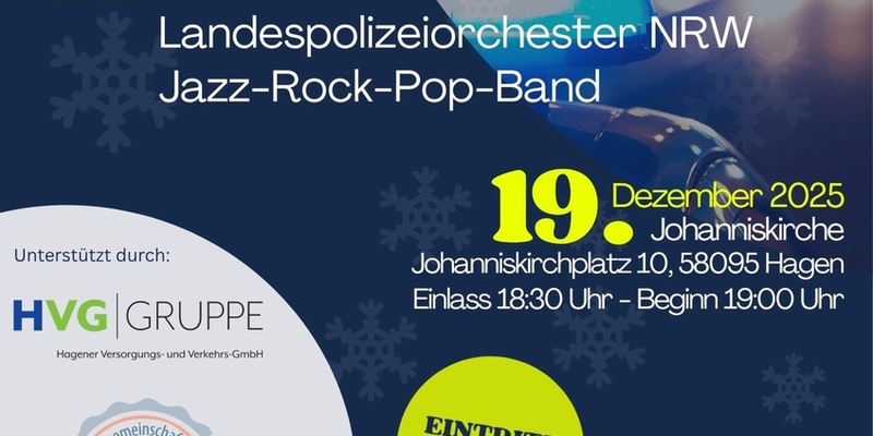 POL-HA: Weihnachtliches Benefizkonzert am 19.12.2025 - Stimmungsvoller Abend zugunsten des Vereins Unsichtbar e.V. - Foto: presseportal.de
