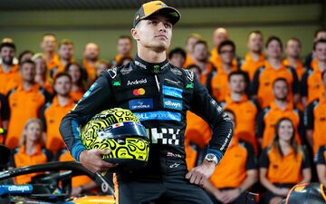 Wenn es drauf ankommt, soll Norris auf die Hilfe seines Teamkollegen bauen.  - Foto: David Davies/PA Wire/dpa