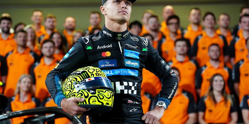 Wenn es drauf ankommt, soll Norris auf die Hilfe seines Teamkollegen bauen.  - Foto: David Davies/PA Wire/dpa