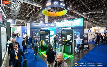 Conow präsentierte KI-gestützte Energielösungen auf der SolarSolutions Düsseldorf 2025 - Foto: presseportal.de