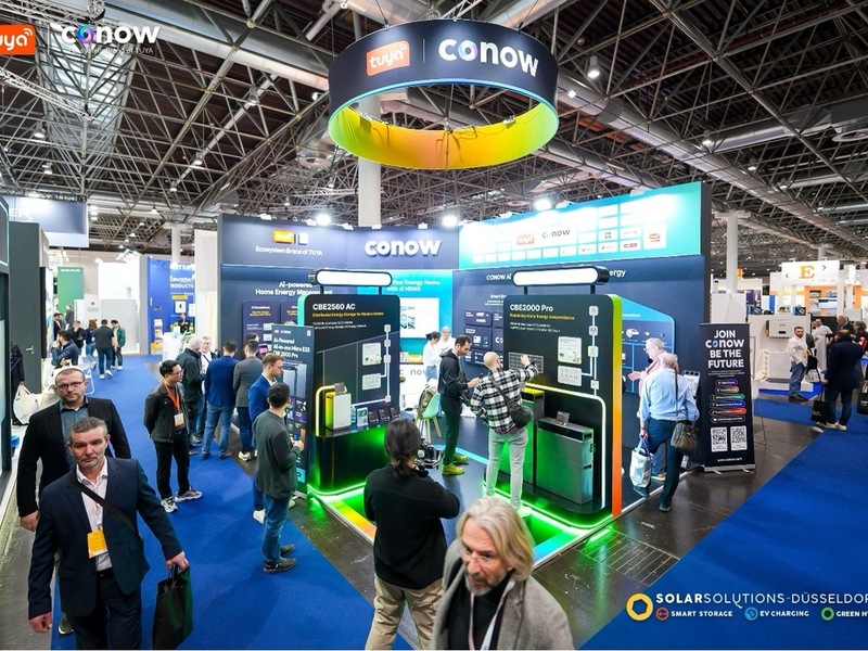 Conow präsentierte KI-gestützte Energielösungen auf der SolarSolutions Düsseldorf 2025 - Foto: presseportal.de