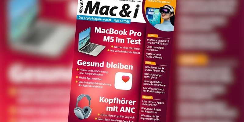 Mac & i: Musikgenuss ohne Störgeräusche / Over-Ear-Kopfhörer mit ANC im Vergleich - Foto: presseportal.de