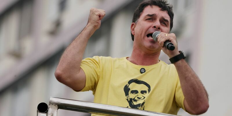 Flávio Bolsonaro will im kommenden Jahr für das Präsidentenamt antreten. (Archivbild) - Foto: Bob Karp/ZUMA Press Wire/dpa