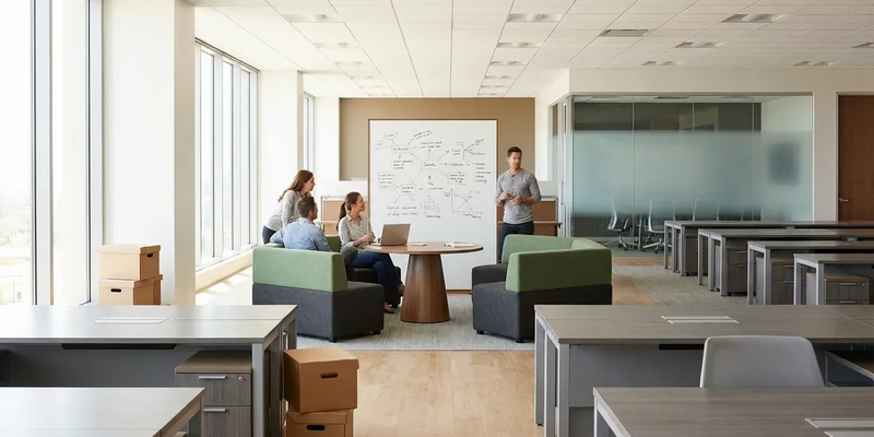 Büroflächen-Abbau: 64 Prozent der Unternehmen schrumpfen - Foto: über boerse-global.de