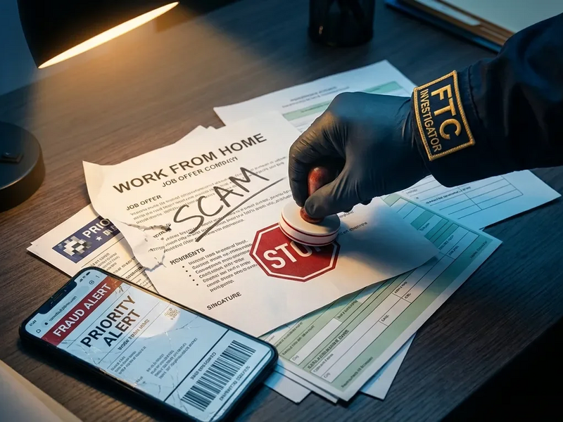 FTC geht massiv gegen Betrugswelle vor - Foto: über boerse-global.de