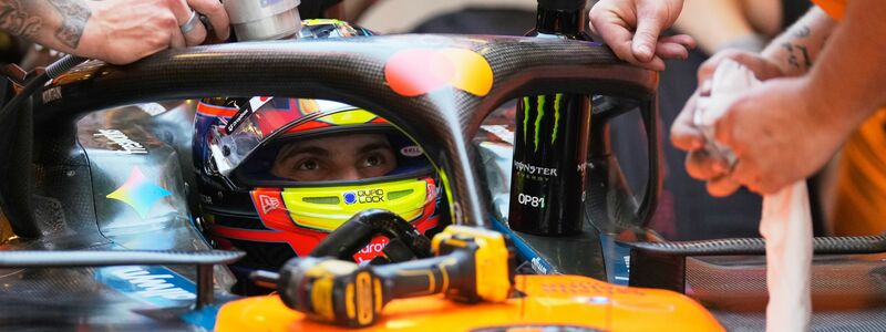 Verstappen klagt: Sein Wagen hüpft zuviel.   - Foto: Altaf Qadri/AP/dpa