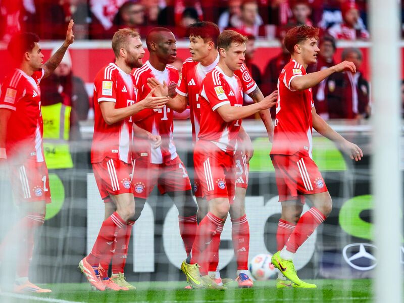 Bayern-Stürmer Kane genügten 30 Minuten, um seine Saisontore 15 bis 17 zu erzielen. - Foto: Tom Weller/dpa