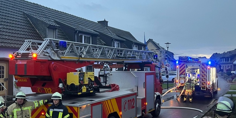 Feuerwehr Kalkar: Küchenbrand in Kalkar - Foto: presseportal.de