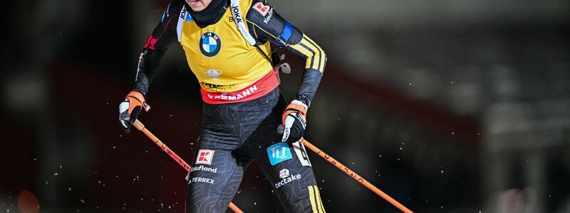 Franziska Preuß hofft nach ihrem verkorksten Saisonstart auf bessere Rennen in Hochfilzen. - Foto: Hanna Brunlöf/TT News Agency via AP/dpa