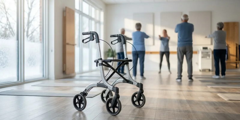 Rollator-Training: Neue Sturzprävention für Senioren startet - Foto: über boerse-global.de