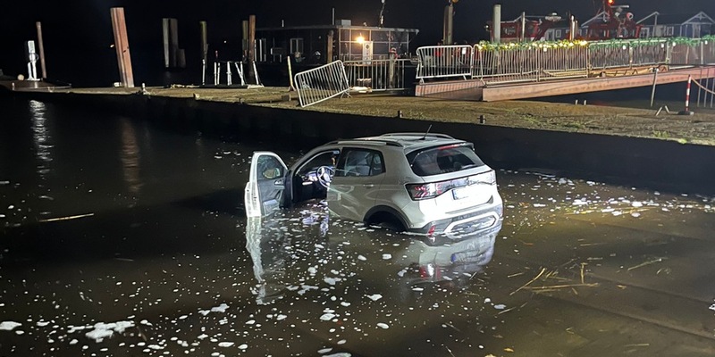 POL-FL: Arnis: 74-Jähriger fährt über Slipanlage in die Schlei - Foto: presseportal.de