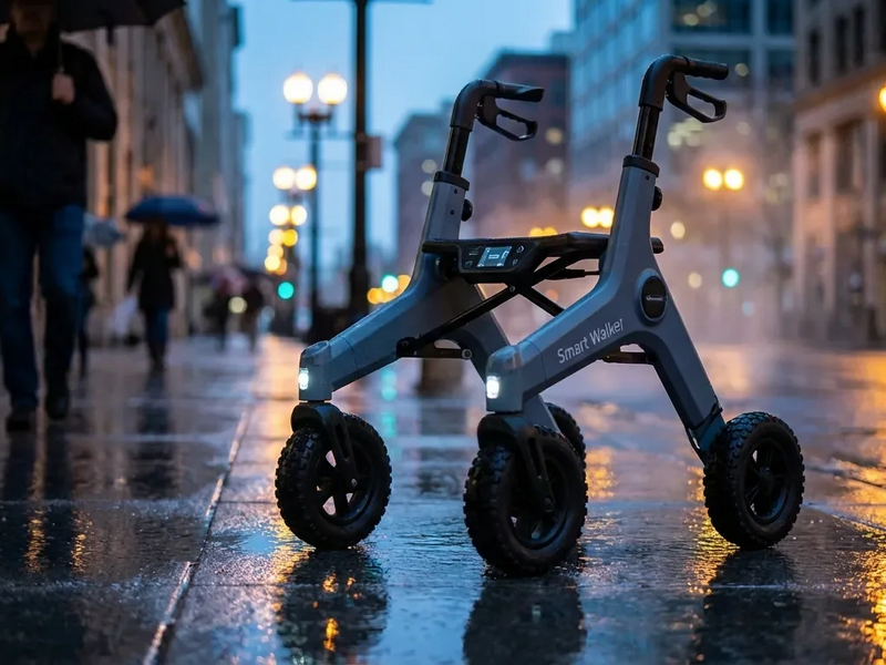 Smart Walker gegen Glatteis: KI soll Senioren schützen - Foto: über boerse-global.de