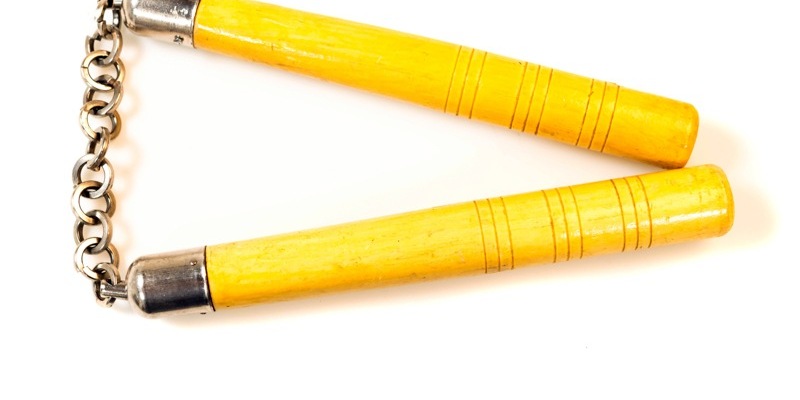 BPOL NRW: Bundespolizei stellt verbotenen Gegenstand im Handgepäck am Flughafen Köln Bonn sicher - Foto: presseportal.de